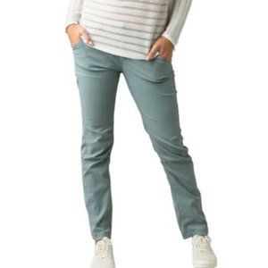 NWOT PrAna Womens Halle Pants 10 Short Smokey Blue